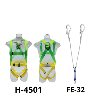Bộ dây đai toàn thân chống sốc 2 móc H-4501 + FF-32