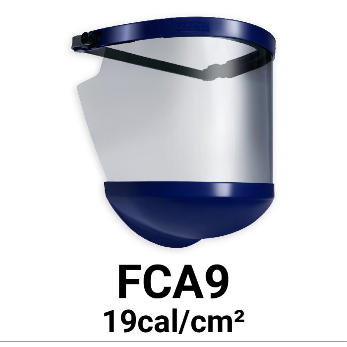 Tấm kính che mặt chống hồ quang điện 19 cal FCA9